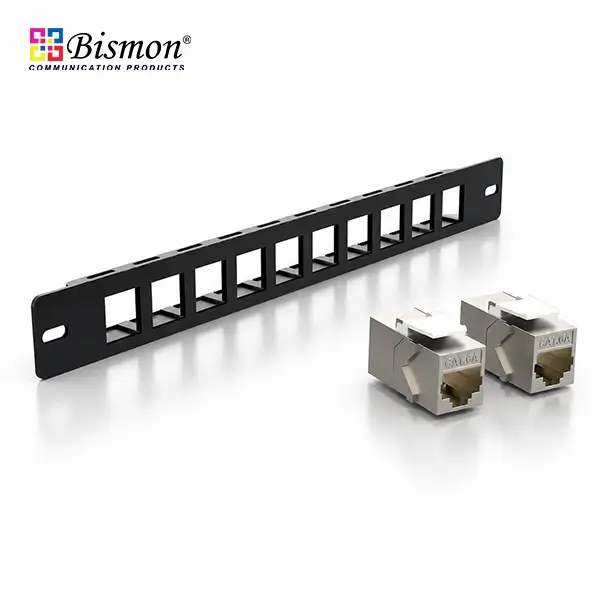 Cat6A Shielded Zinc Alloy RJ45 Inline Coupler